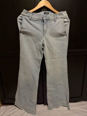 Express Light Gray Women's Jeans